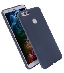 Накладка силиконовая для Huawei Honor 9 Lite тонкая синяя