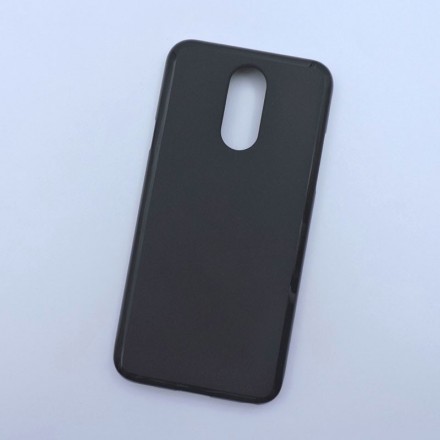 Накладка силиконовая для LG Q7 черная