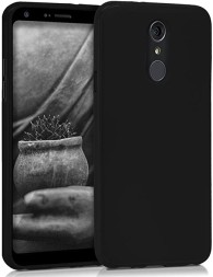 Накладка силиконовая для LG Q7 черная