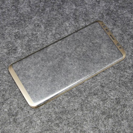 Защитное стекло для Samsung Galaxy S8 Plus G955 золотое 3D