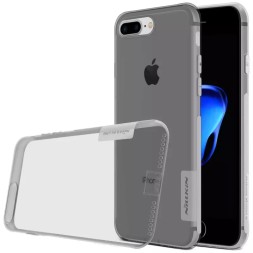 Накладка силиконовая Nillkin Nature TPU Case для Apple iPhone 7 Plus / iPhone 8 Plus прозрачно-чёрная