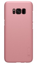 Накладка пластиковая Nillkin Frosted Shield для Samsung Galaxy S8 Plus G955 розовое золото