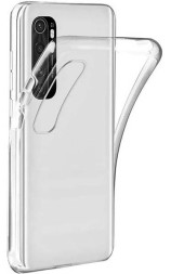 Накладка силиконовая для Xiaomi Mi Note 10 Lite прозрачная