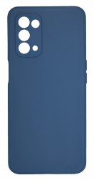 Накладка силиконовая Soft Touch для OnePlus Nord N200 5G синяя