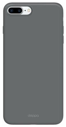 Накладка пластиковая Deppa Air Case для iPhone 7 Plus / iPhone 8 Plus серая/графит
