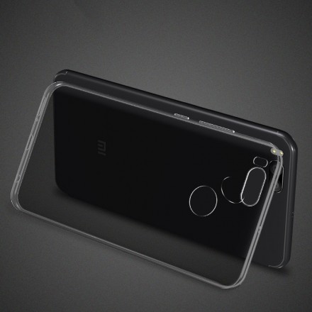 Накладка силиконовая для Xiaomi Mi A1 / Mi 5X прозрачно-черная