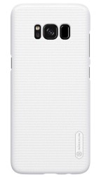 Накладка пластиковая Nillkin Frosted Shield для Samsung Galaxy S8 Plus G955 белая