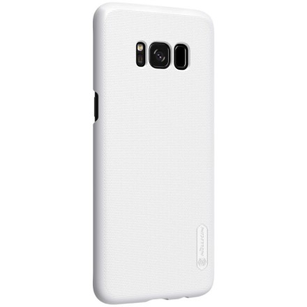Накладка пластиковая Nillkin Frosted Shield для Samsung Galaxy S8 Plus G955 белая