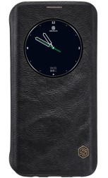 Чехол Nillkin Qin Leather Case для Samsung Galaxy S7 Edge G935 Black/Черный