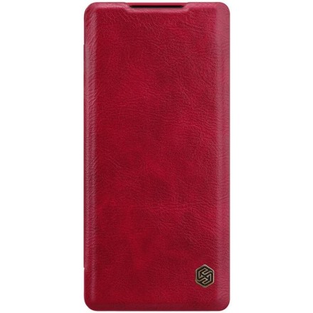 Чехол-книжка Nillkin Qin Leather Case для Huawei Mate 40 Pro красный
