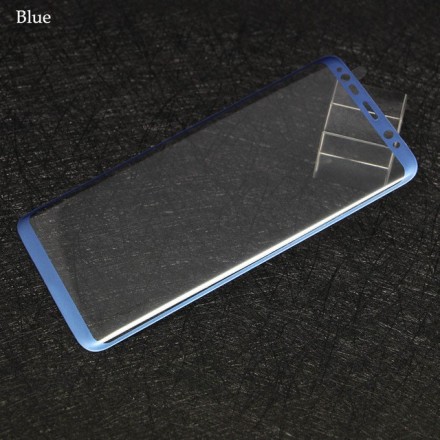 Защитное стекло для Samsung Galaxy S8 Plus G955 синее 3D
