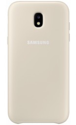 Накладка Samsung Dual Layer Cover для Samsung Galaxy J7 (2017) J730 EF-PJ730CFEGRU золотистая