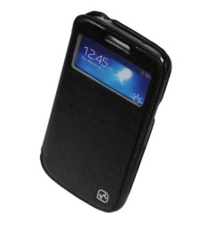 Чехол HOCO Leather Case Crystal View для Samsung Galaxy S4 mini i9190/9192/9195 Black с окном