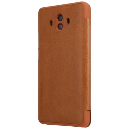 Чехол-книжка Nillkin Qin Leather Case для Huawei Mate 10 Pro коричневый