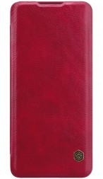 Чехол Nillkin Qin Leather Case для Xiaomi Mi Note 10 Lite красный