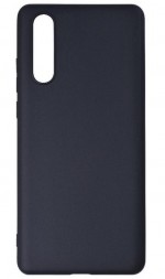 Накладка силиконовая для Huawei P30 черная