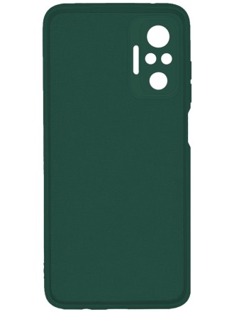 Накладка силиконовая Silicone Cover для Xiaomi Redmi Note 10 Pro зелёная
