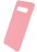 Накладка силиконовая Silicone Cover для Samsung Galaxy S10 G973 розовая