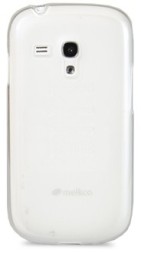 Накладка Melkco Poly Jacket силиконовая для Samsung Galaxy S3 mini i8190 Transparent Mat (прозрачная)