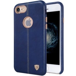 Накладка Nillkin Englon Leather Cover для iPhone 7/8/ SE 2020 синяя