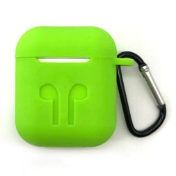 Чехол силиконовый для Apple Air Pods Green (салатовый)