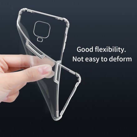 Накладка силиконовая Nillkin Nature TPU Case для Xiaomi Redmi Note 9 Pro / Note 9S прозрачная