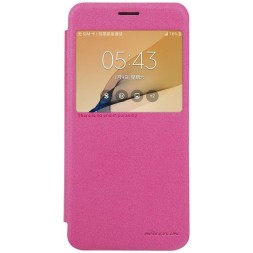 Чехол-книжка Nillkin Sparkle Series для Samsung Galaxy J5 Prime G570/On5 (2016) розовый