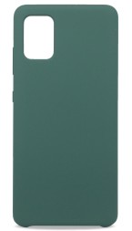 Накладка силиконовая Silicone Cover для Samsung Galaxy A31 A315 зелёная