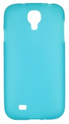 Накладка силиконовая для Samsung Galaxy S4 i9500/9505 матовая голубая