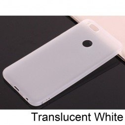 Накладка силиконовая супертонкая для Xiaomi Mi A1 / Mi 5X прозрачно-белая
