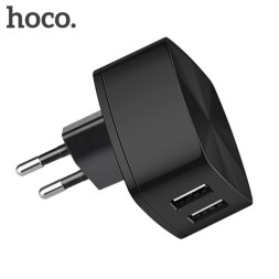 Сетевое зарядное устройство HOCO C26A Rapid Charge на 3400mAh 2USB черное