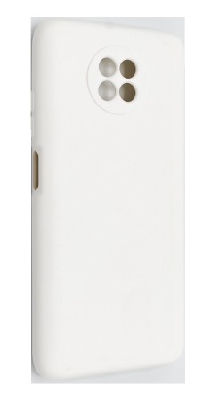 Накладка силиконовая Silicone Cover для Xiaomi Redmi Note 9T белая