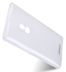 Накладка Jekod силиконовая для Nokia Lumia 800 белая