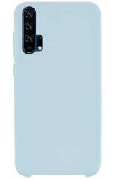 Накладка силиконовая Silicone Cover для Huawei Honor 20 Pro голубая