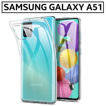 Накладка силиконовая для Samsung Galaxy A51 A515 прозрачная