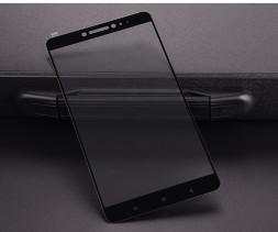 Защитное стекло для Xiaomi Mi Max 2 полноэкранное черное