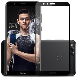 Защитное стекло для Huawei Honor 7X полноэкранное черное