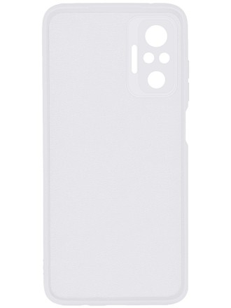 Накладка силиконовая Silicone Cover для Xiaomi Redmi Note 10 Pro белая