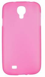 Накладка силиконовая для Samsung Galaxy S4 i9500/9505 матовая розовая