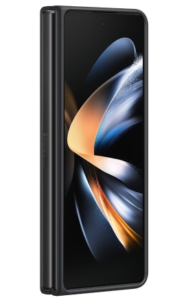 Накладка Leather Cover для Samsung Galaxy Z Fold4 EF-VF936LBEGRU чёрная