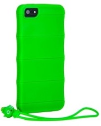 Накладка HOCO Cool Bamboo TPU crystal case для iPhone 5 зеленая