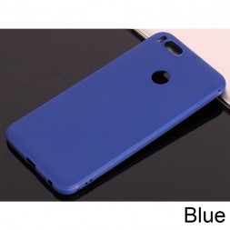 Накладка силиконовая супертонкая для Xiaomi Mi A1 / Mi 5X синяя