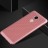 Накладка пластиковая для Xiaomi Redmi Note 4X с перфорацией розовое золото
