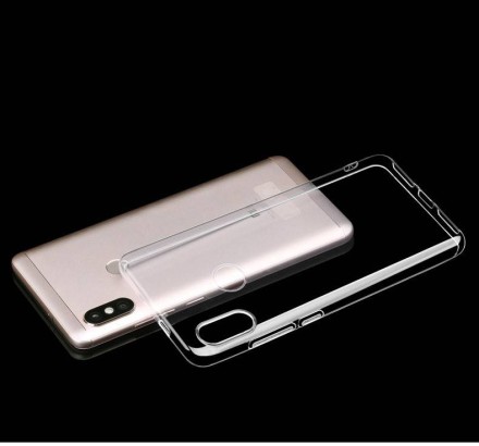 Накладка силиконовая для Xiaomi Redmi Note 6 / Xiaomi Redmi Note 6 Pro прозрачная