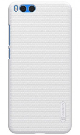 Накладка пластиковая Nillkin Frosted Shield для Xiaomi Mi Note 3 белая