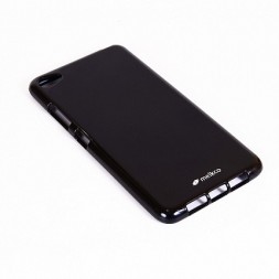 Накладка Melkco Poly Jacket силиконовая для Lenovo Sisley S90 Black Mat (черная)