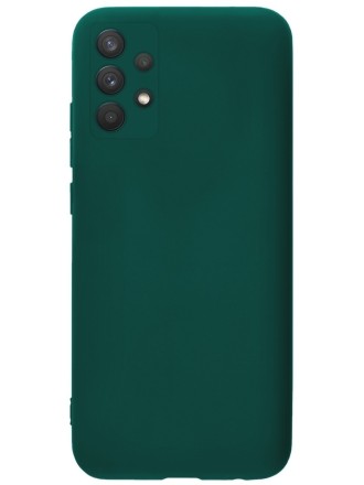 Накладка силиконовая Silicone Cover для Samsung Galaxy A32 A325 зеленая