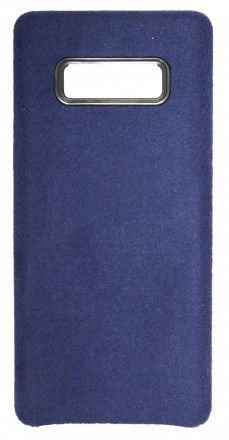 Накладка Alcantara для Samsung Galaxy Note 8 N950 синяя