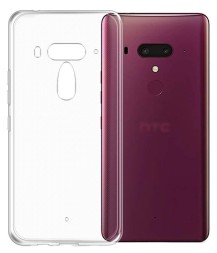 Накладка силиконовая для HTC U12 Plus (HTC U12+) прозрачная