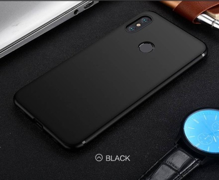 Накладка силиконовая для Xiaomi Redmi Note 6 / Xiaomi Redmi Note 6 Pro черная
